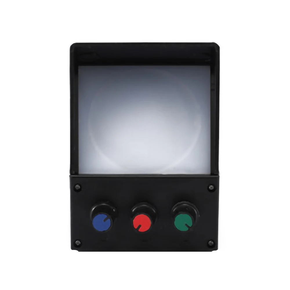 مركب بصري ثلاثي الألوان RGB بصريات سطوع قابلة للتعديل عرض تعليمي تجربة الفيزياء أداة تعليمية