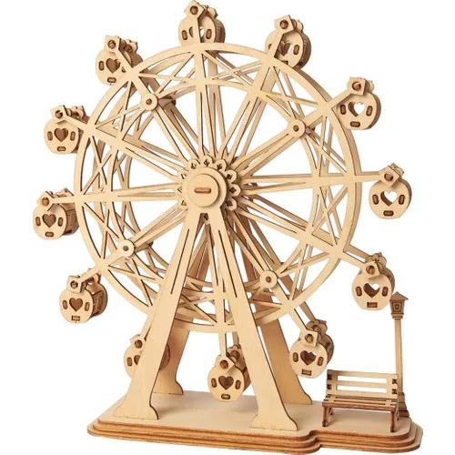 

Robotime 3D Ferris wheel Wooden Puzzle TG401