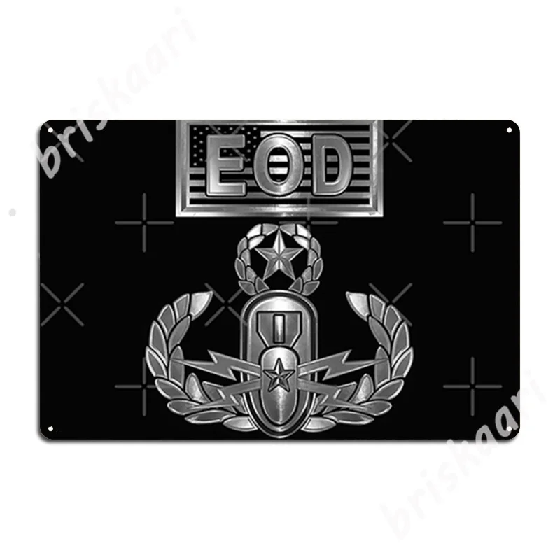 Explosive Ordnance Disposal “Master Blaster” Metal Signs Plates Vintage Club Mural Tin sign Posters