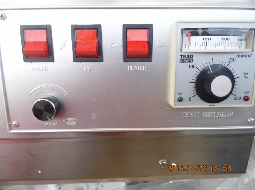 Machine de scellage à bande continue verticale, SF-150V, pour scelleuse de sacs en aluminium et en plastique