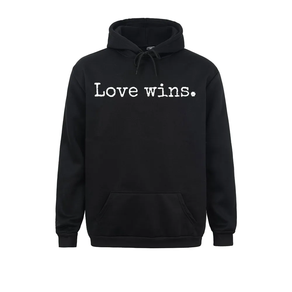 

Christian Love Wins Simple Design Cosie Hoodies Long Sleeve For Men Winter/Fall Sweatshirts Printed Clothes Fashion