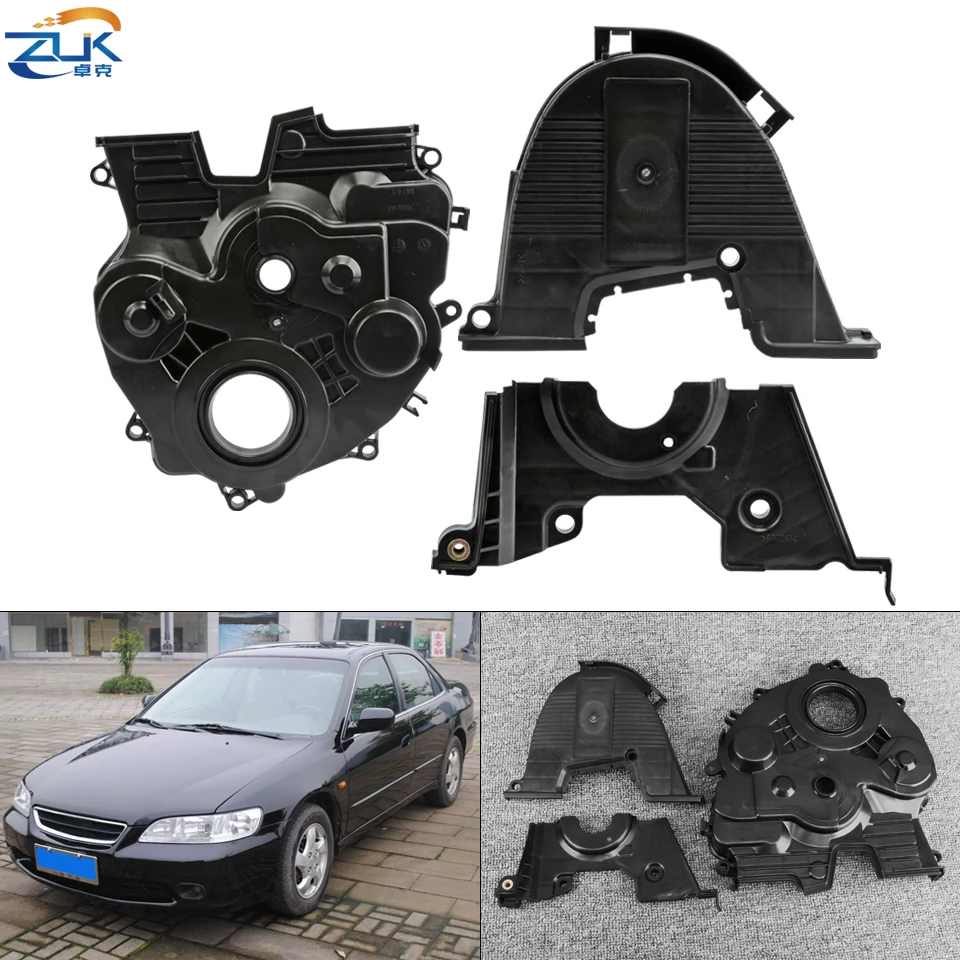 ZUK Niedrigeren Oberen Zurück Zahnriemen Abdeckungen Für HONDA ACCORD 1998-2002 ODYSSEY 2,0 L 2,3 L 11810-PAA-800 11820-P0A-000 11830-P0A-000