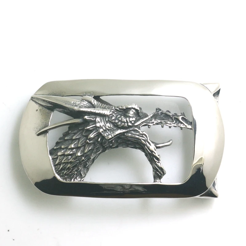 Man\'s 316L Stainless Steel Cool Dragon Belt Buckle