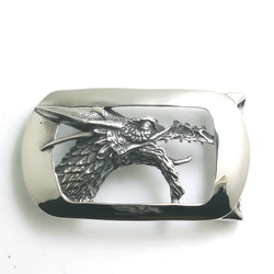 Man's 316L Stainless Steel Cool Dragon Belt Buckle