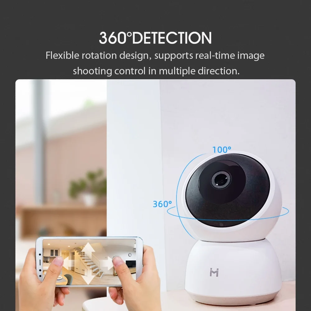 Go! IP Camera 2K 1296P WiFi Camera MI Home Security Camera CCTV Vedio Surveillance Camera Baby Monitor Global Version