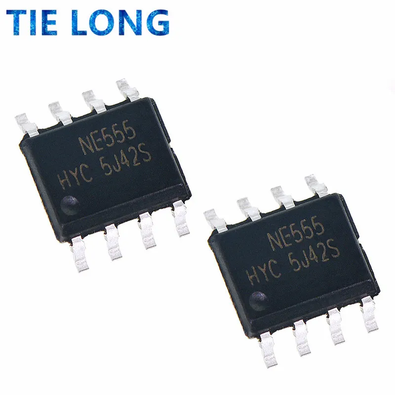 20PCS/Lot NE555 NE555N 555 NE555DR NE555DT SMD Chip SOP-8 New Original sop8