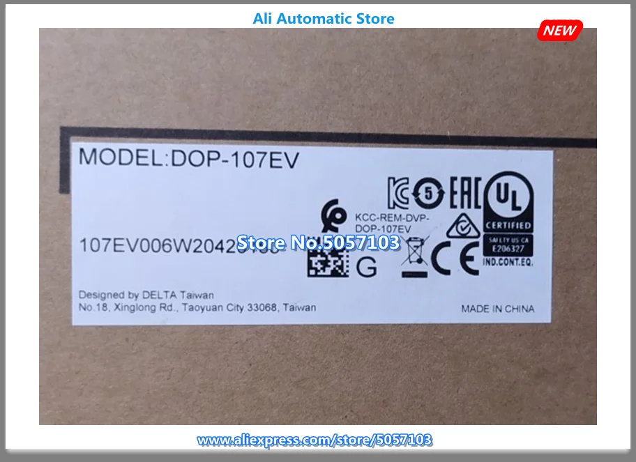 MT8071iP MT6071iP MT8071iE DOP-107BV DOP-107CV DOP-107WV DOP-107EV DOP-107DV DOP-107EG 7 Inch HMI Touch Panel New In Box