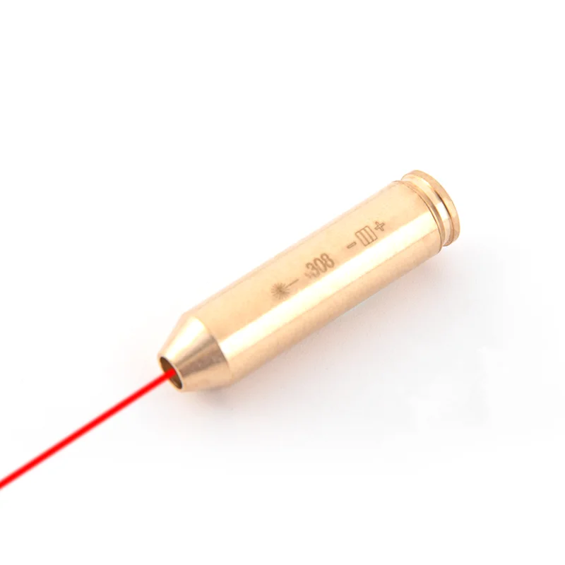 Tactical Red Laser Bore Sighter Caliber 30-06/30-30/308/223/7.62x39/45ACP/9MM - view 5