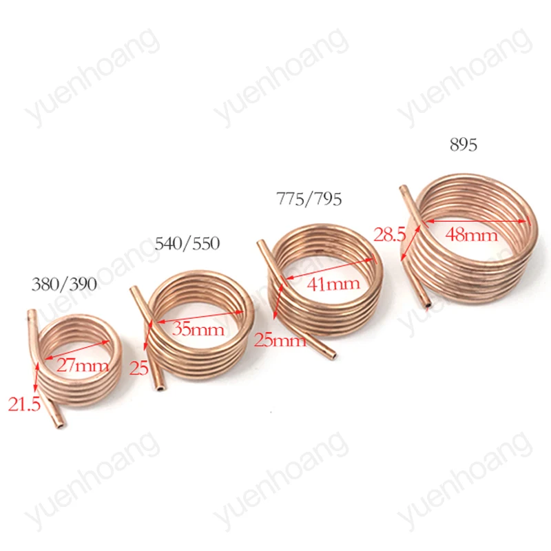 1PCS Water Cooling Tube Engine Heatsink Jacket Copper Cooled Sleeve Cooler Ring for RC Boat 380/550/775/895 Brushed Motor Parts