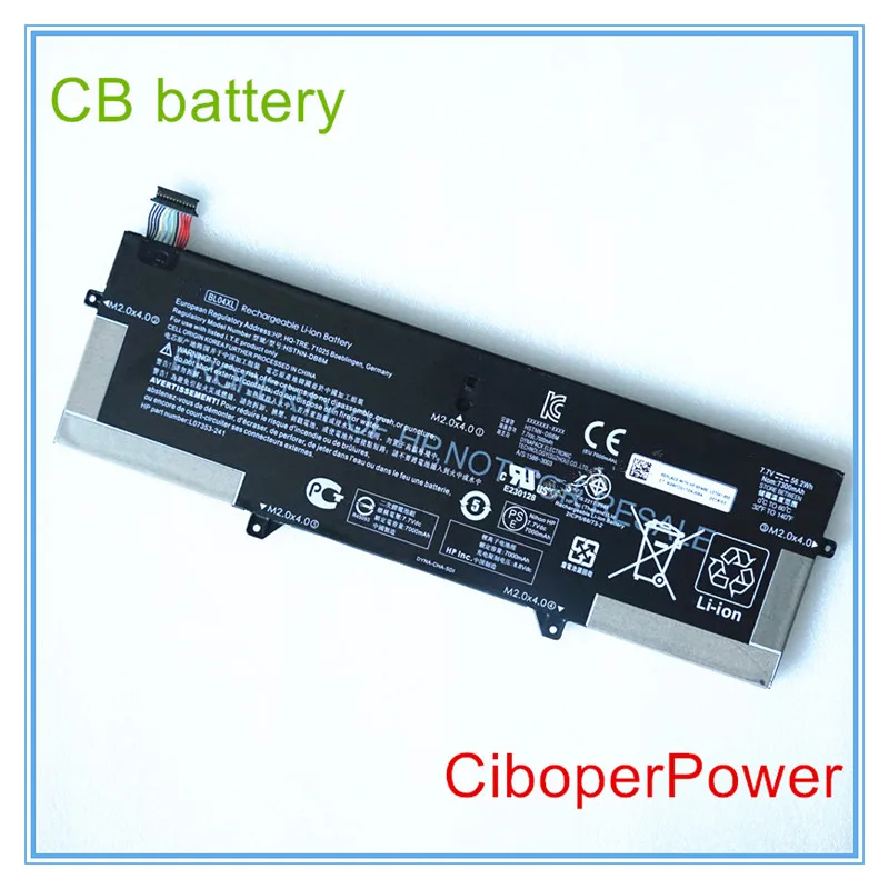 Original quality BL04XL Battery for X360 1040 G5 L07353-241 HSTNN-DB8M 56.2WH 7.7WH L07353-2C1 L07353-541