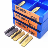 MGMN150 MGMN200 MGMN250 MGMN300 MGMN400 MGMN500 G NC3020 3030 PC9030  grooving carbide inserts  Parting and grooving tool