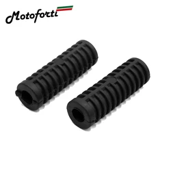 Motoforti 2pcs Rubber Nonslip Footrest Pedal Foot Peg Cover Shell For Motorcycle