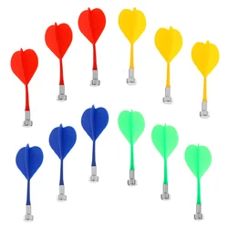 12pcs Colorful Magnetic Darts for Two-Sided Magnetic Dart Board Party Game