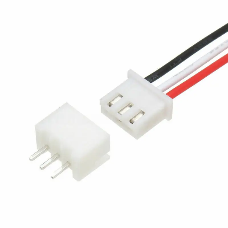 10 insiemi XH2.54-3P spina del connettore di Pin del connettore 3P del cavo del cavo con i cavi 24AWG 1007 dei cavi