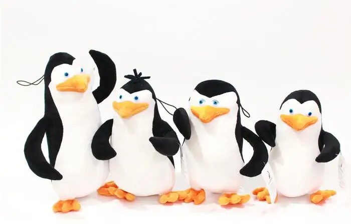 Hot Anime Cartoon The Penguins Toys 20-30cm Doll For Children Gifts image 6