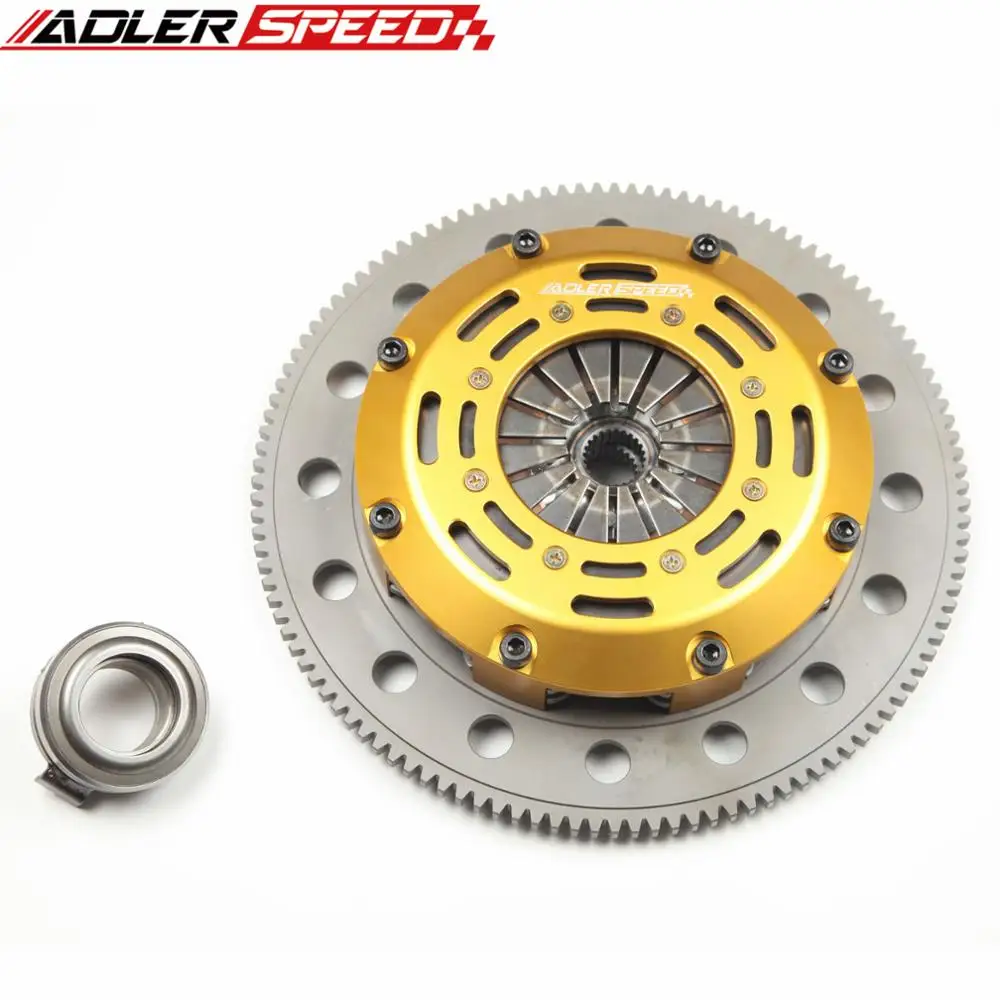 ADLERSPEED Racing Clutch Twin Disk For 2002-2015 Acura CSX TSX  ILX RSX, RSX TYPE-S 2.0L 2.4L K20 K24 medium light weight