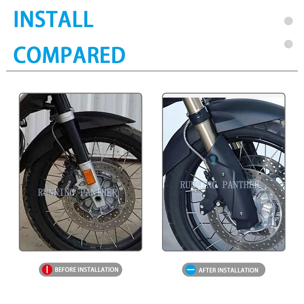 R 1200 1150 GS للدراجات النارية R 1150 GS / GSA جميع السنوات الجبهة شوكة امتصاص الصدمات الحرس الغطاء الواقي لسيارات BMW R1200GS / GSA / ADV