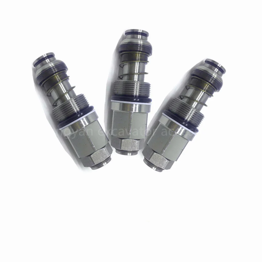 For Daewoo 60-5 80-7 Kobelco SK60 75SR Slewing Motor Overflow Valve Rotating Pump Main Gun Excavator Parts