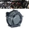 RSD 터빈 클라리온 에어 클리너 매트 블랙 흡입 필터 Harley Sportster Iron Softail FXSTF Touring FLHRC FLHTC Dyna FXDC 1