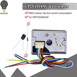 GP2Y1014AU0F Compact Optical Dust Sensor Compatible GP2Y1010AU0F GP2Y1010AUOF Smoke Particle Sensor With Cable