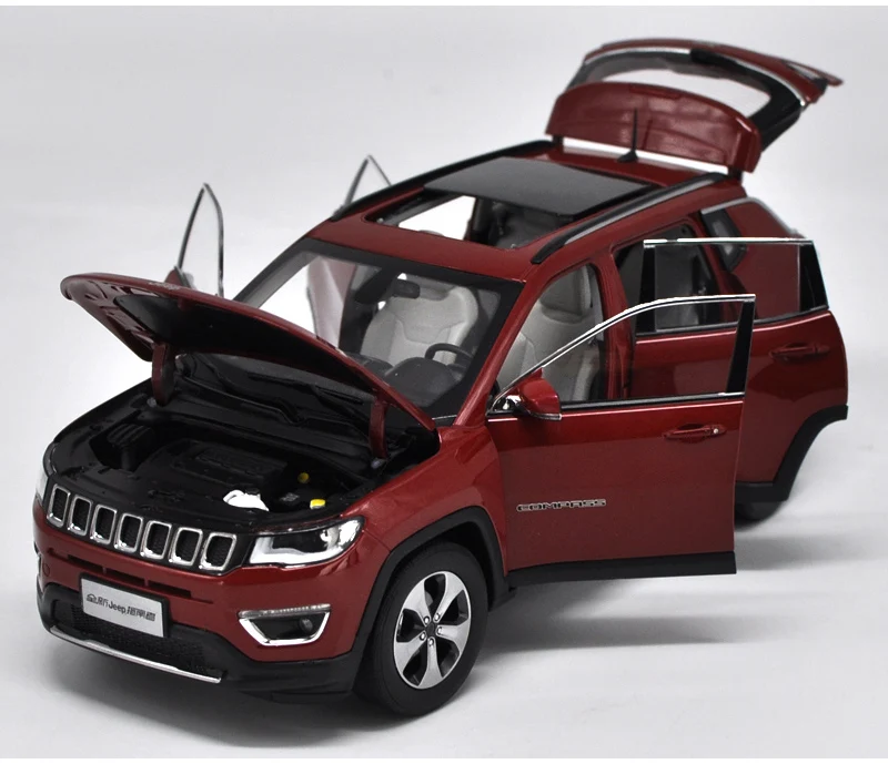 Original Authorized Authentic 1:18 Jeep Compass Die Cast Model Classic Toy Models for Christmas/birthday Gift, Collection