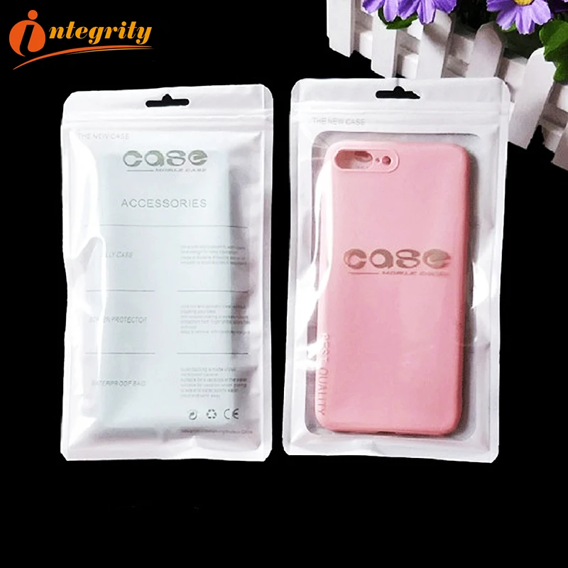 

INTEGRITY 5000Pcs 13x24Cm Self Sealing Plastic Bags Transparent MobilePhone Case Cover Accessories Packaging Zipper Lock Pouches