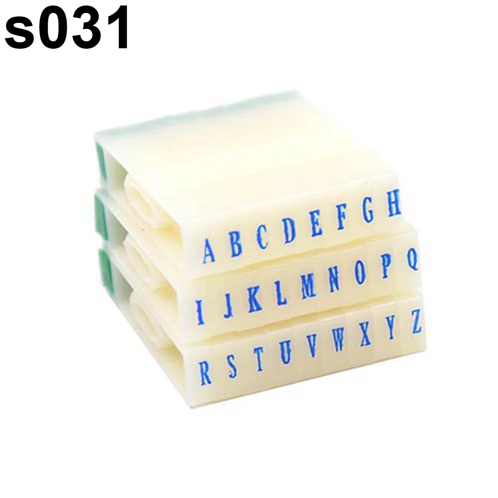 DIY Plastic English Alphabet Letter Number Stamps Set Craft Marking Tool Arts Crafts & Sewing Stampers Set DIY Tool Scrapbooking