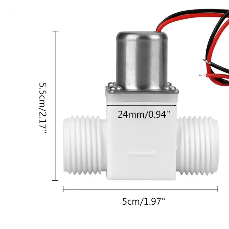 Durable Plastic 3V Solenoid Plastic Water Control Electric for Faucet Tools Accessory