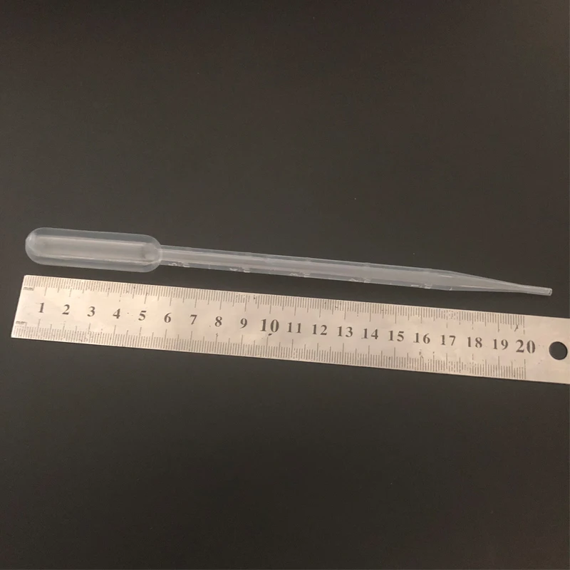 100pcs/pack 5ml Pasteur Pipette Einweg Sicher Kunststoff Pipette Absolvierte Transfer Pipetten für Labor Experiment Liefert