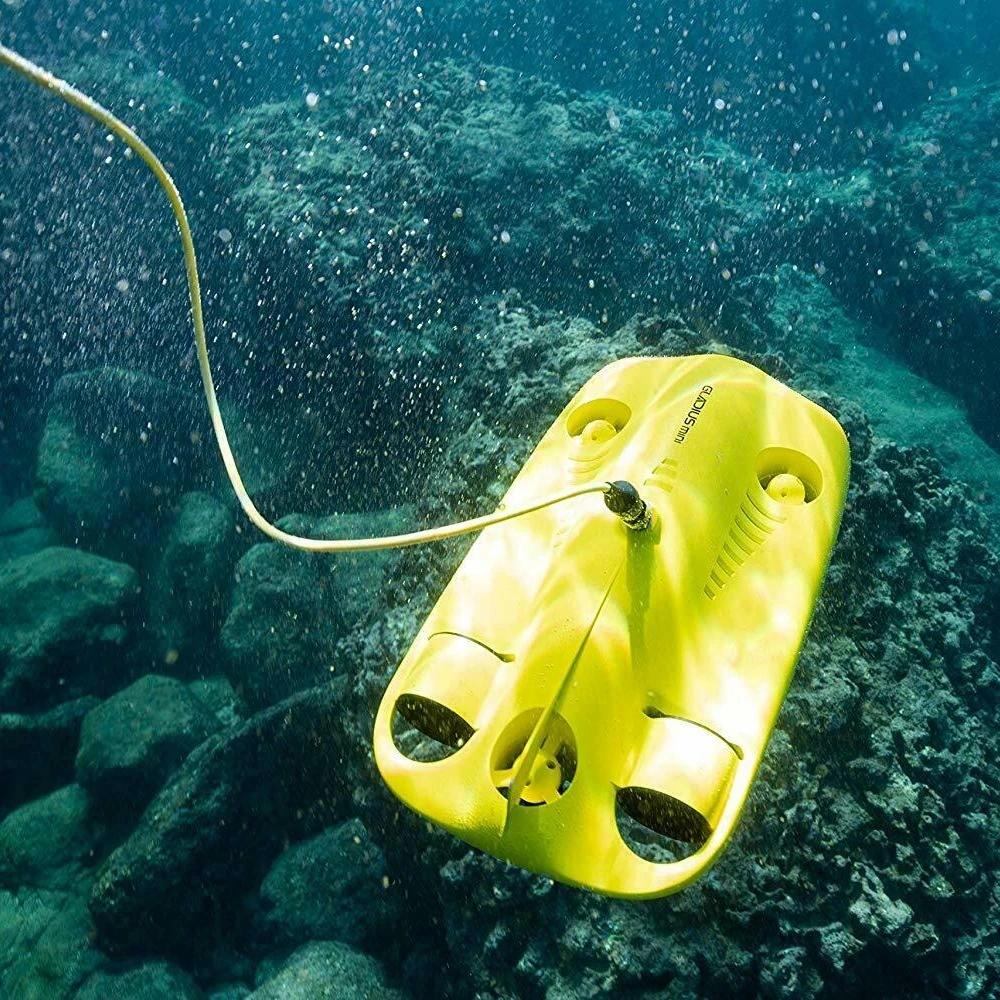 2021 Upgrade Portable Robot Underwater Diving Underwater Drone With Movable 4K Camera 64G 100M / 50M Depth Underwater Submarine