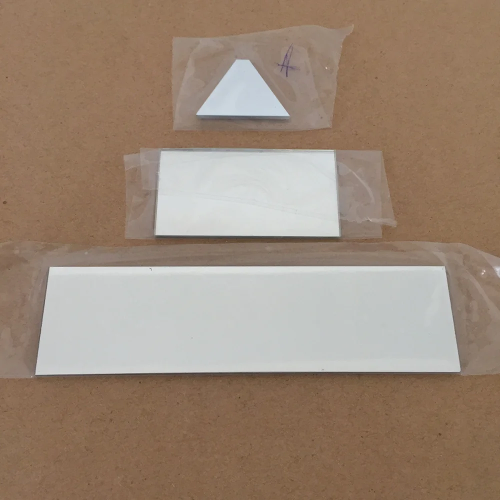 Flat Reflector Mirror 30mm Diameter Round Optical Glass Student Experimental Sheet Aluminized Mirror Lenes Customized