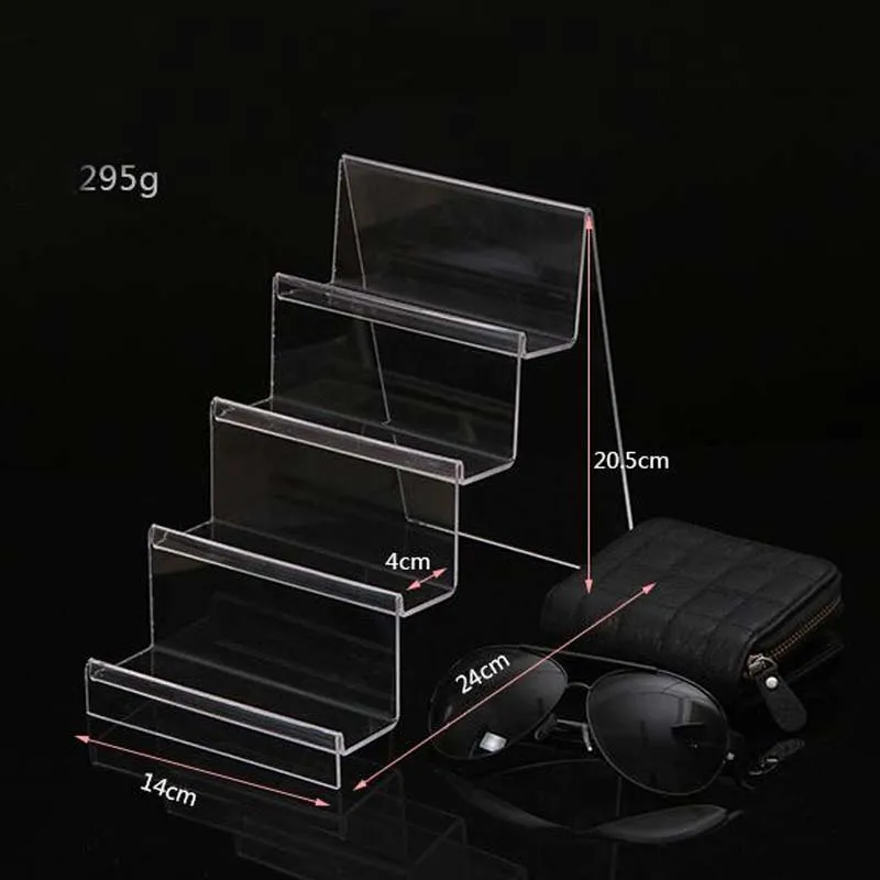 

Fashion Acrylic Transparent Display Shelf Mobile book Wallet Glasses Rack Multilayers Cellphone Jewellery DisplayMobile phone