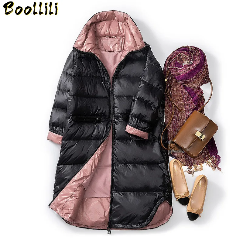 Unten Mantel Boollili Winter Mantel Frauen Puffer Jacke Koreanische Weiße Ente Unten Jacke Frauen Unten Mantel Parka Casaco