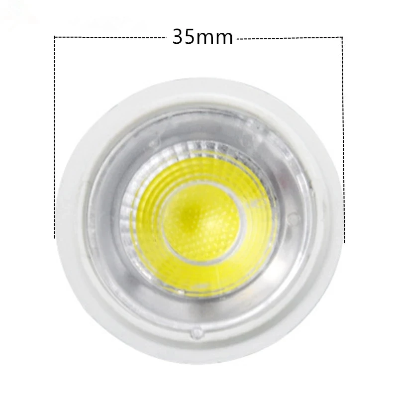 MR11 COB LED Spot Light Bulb 35mm Diameter 12V 7W MR11 Lamp Bright Mini COB Dimmable LED Spotlight GU4.0 Base Lamp