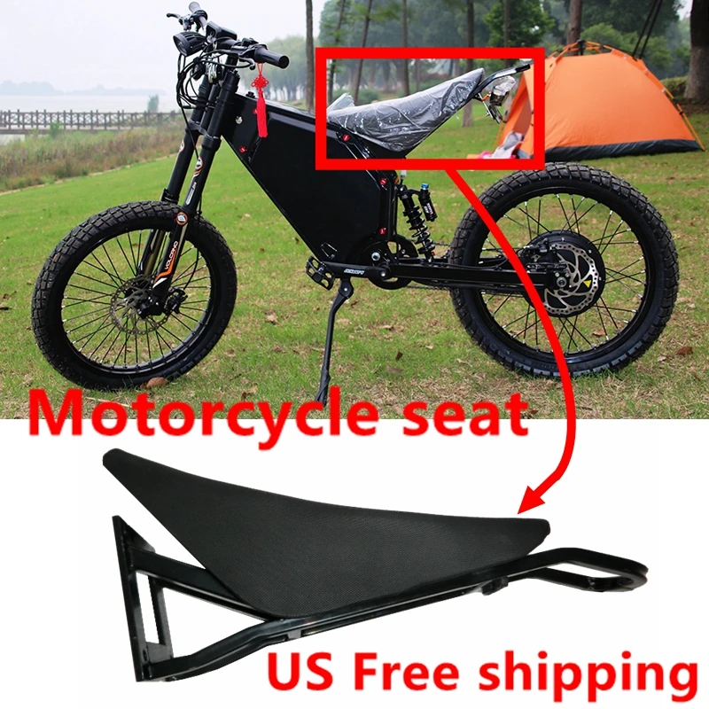 Motorcycle Seat , Enduro Ebike Seat, Motorcycle Cushion and Shelf, Motor Bike Seat Cushion, Motorcycle Seat for Sealth Bomber