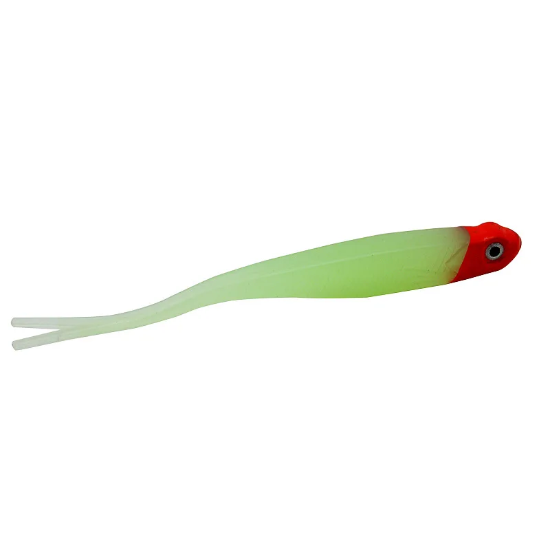 Gabel Schwanz Weicher Köder Köder Bauch Offene Angeln Künstliche Köder 13 cm/8,4g Lot 4 Stück Verkauf – Detail 4