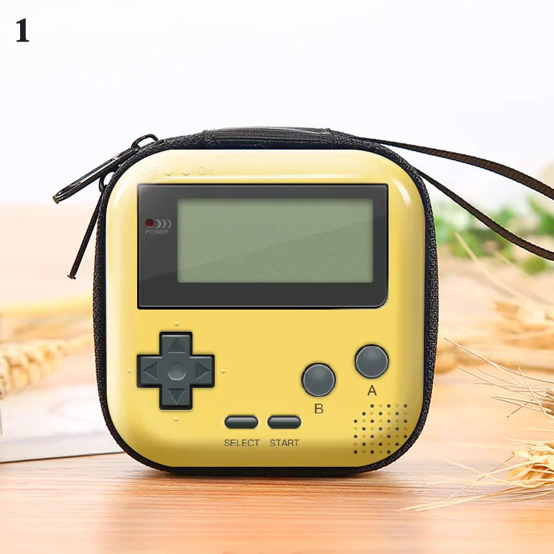 Creative Tinplate Coin Purse Earphone Storage Funny Pattern Bag camera Retro Record Tape Coin Purse Key Coin Coin Bag Coin Purse