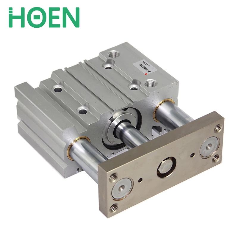 

MGPM40-50 three rod three shaft slide bearing compact guided air pneumatic cylinder with magnet mgpm 40-50 40*50 40x50