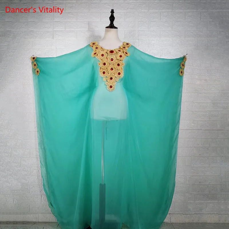 Belly Dance Robe Tulle Dress Practice Clothes Profession Custom Female Elegant High-end Long Skirt Performance Clothing