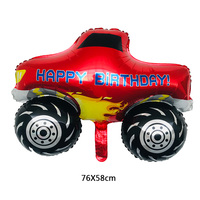 new 1pcs 76X58 cm Pickup truck toy balloon globos car party children birthday decorations kids balloons wholesale