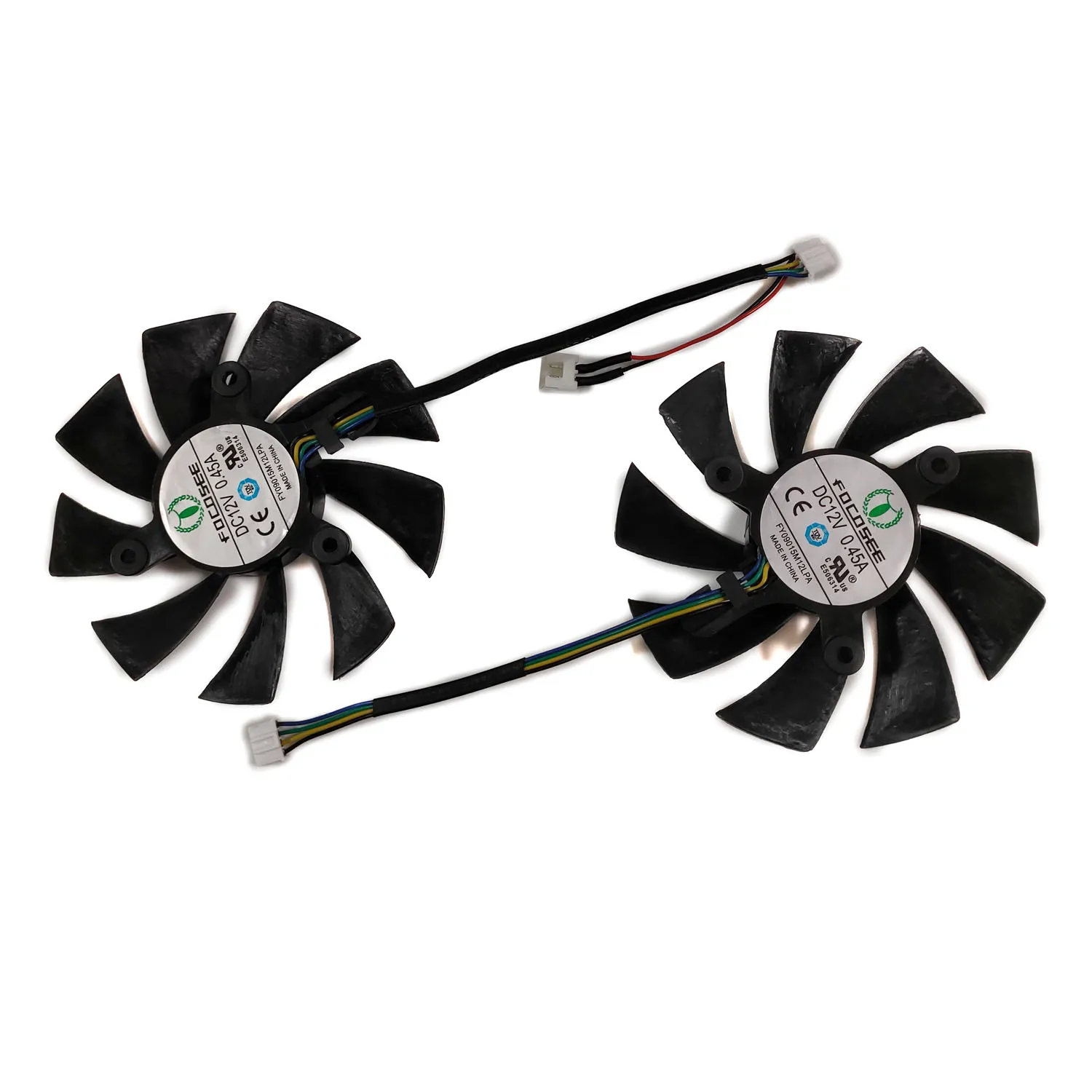 

2Pcs/Set FY09015M12LPA GPU VGA Cooler For DELL For LENOVO RTX 3060 3070 RTX3080 RTX3090 Video Card As Replacement