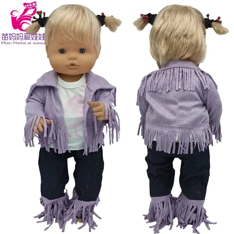 Fit 40cm Nenuco doll Clothes Reborn Baby Dolls Jackets 40cm Girl Toys Clothing