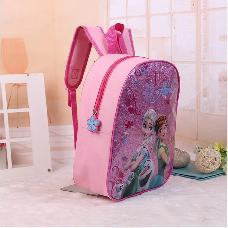 Disney PVC children backpack kindergarten bag Frozen Elsa Anna girl boy gift bag for school student storage book