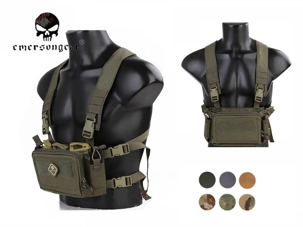 Emersongear Micro Combat Chest Rig Tactical Vest D3CR