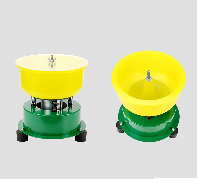 

10 Inch Vibrating Polishing Machine to Clean Surface Stains Tumbling Grinder Machine for Diy Jewelry Remove Impurities Tool