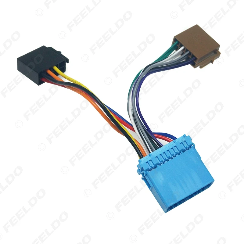 FEELDO Car CD Radio ISO Wiring Harness Adapter for Honda Accord Civic CRV Jazz Odyssey Suzuki Swift SX4 Head Units Cable