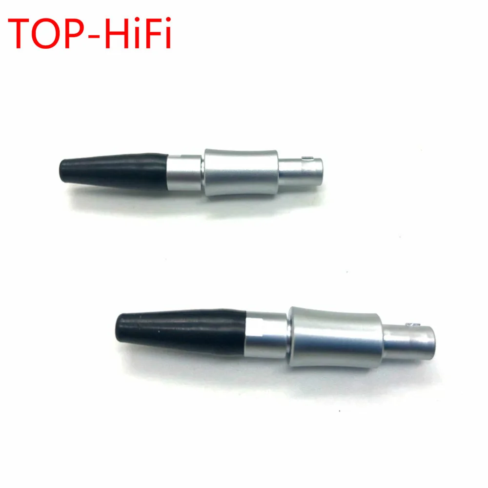 TOP-HiFi HD800 Connectors Adapter Custom Male headphone Pins Plug Jack  For HD800 HD800S HD820 Headphone Cable DIY