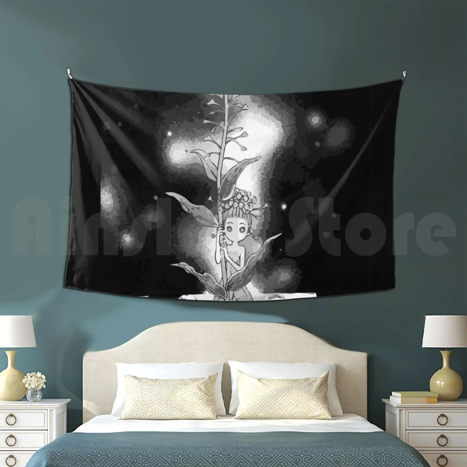 Berserk Chitch Tapestry Living Room Bedroom Berserk Anime Manga Fairy Flower Chitch