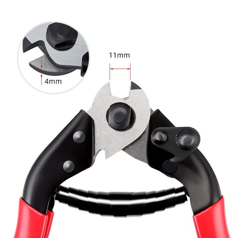 MTB/Road Bicycle Wire Pipe Wrench MTB Bike Wire Cutter Bicycle Brake Shift Line Wire Extension Tube Multifunctional forceps