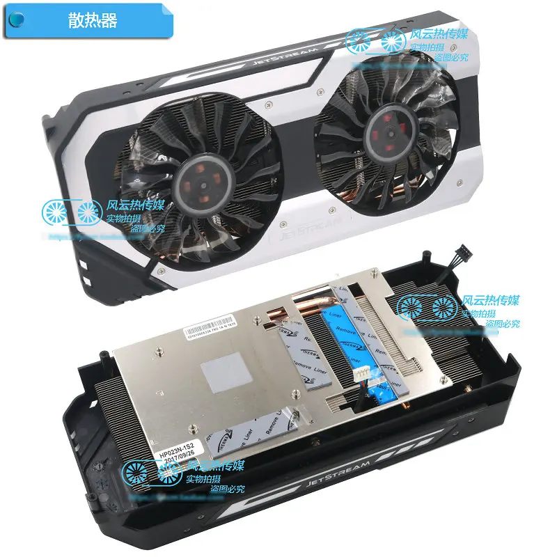 

Новый оригинальный охлаждающий кулер для видеокарты PALIT GTX1060 JETSTRREAM